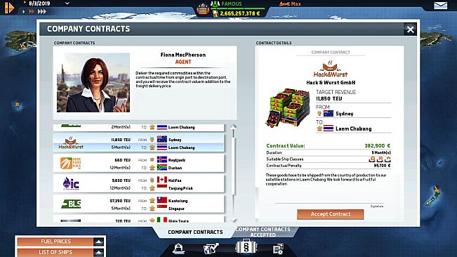 TransOcean: The Shipping Company