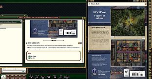 Fantasy Grounds - Pathfinder RPG - Flip-Mat: Night Ambush
