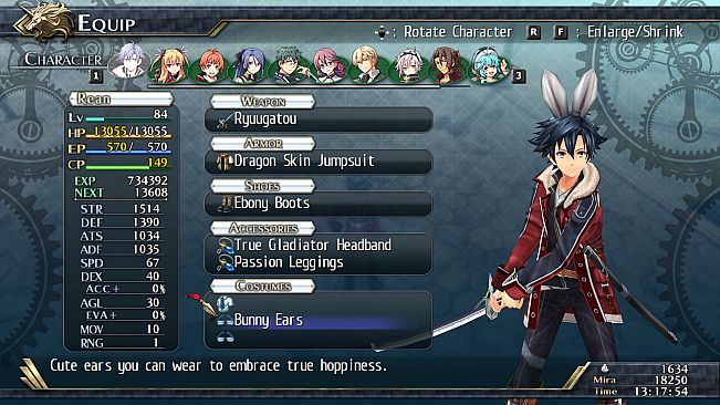 The Legend of Heroes: Trails of Cold Steel II - All Accessories