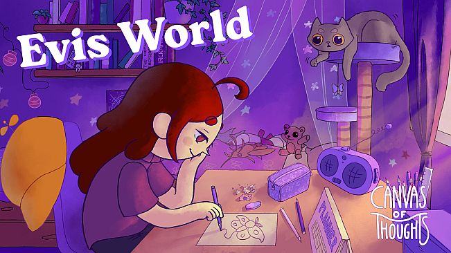 Canvas of Thoughts: Evi's World