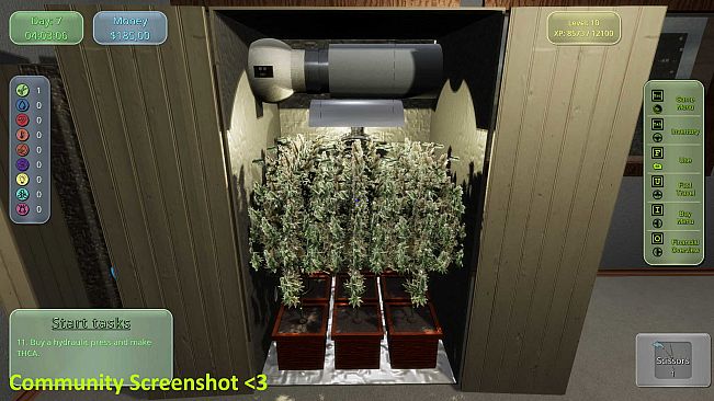 Medicinal Herbs - Cannabis Grow Simulator