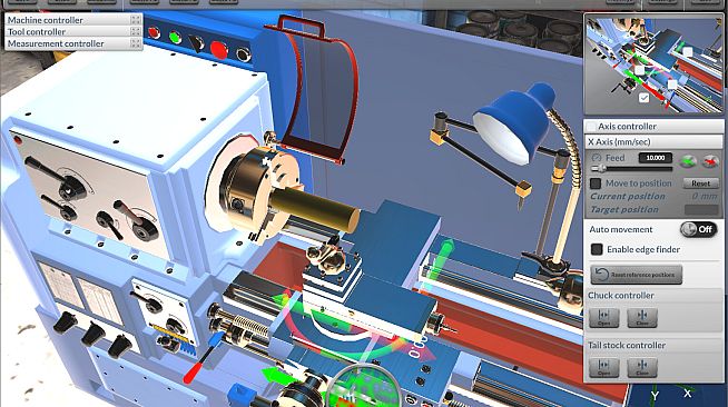 Lathe Machine Simulator