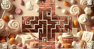 Sweetie Candy Maze: White Chocolate