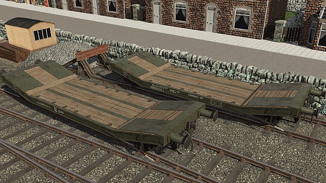 Trainz 2019 DLC - BR Lowmacs - Flat Wagon Pack 2
