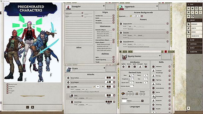 Fantasy Grounds - Starbreaker - Mission Bravo