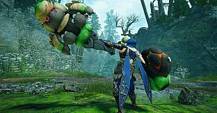 Monster Hunter Rise - "Stuffed Garangolm" Hunter layered weapon (Charge Blade)