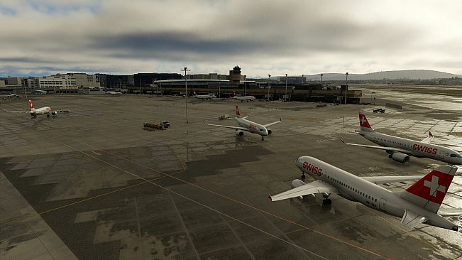 X-Plane 12 Add-on: Aerosoft - Airport Zurich V2.0