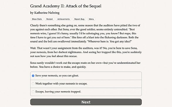 Grand Academy II: Attack of the Sequel