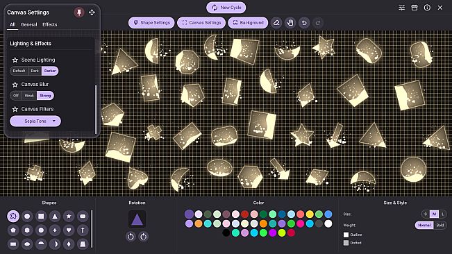 Ephemeral Art: Shapeweaver