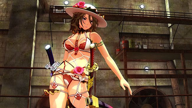 OneeChanbara ORIGIN - Exclusive Aya Costume: Aya's Bondage Bikini Chic White
