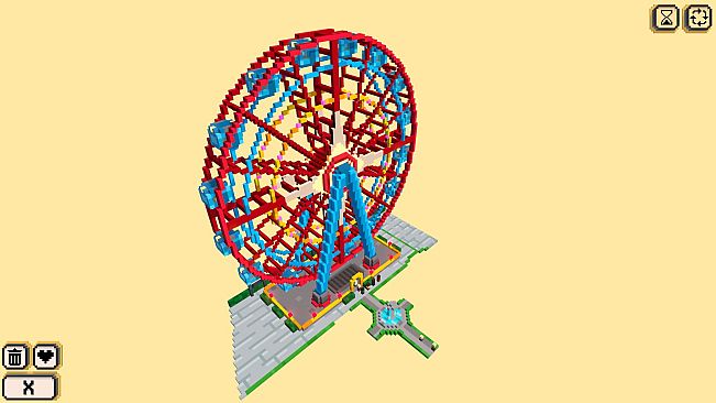 Coloring Voxels - Theme Park Pack