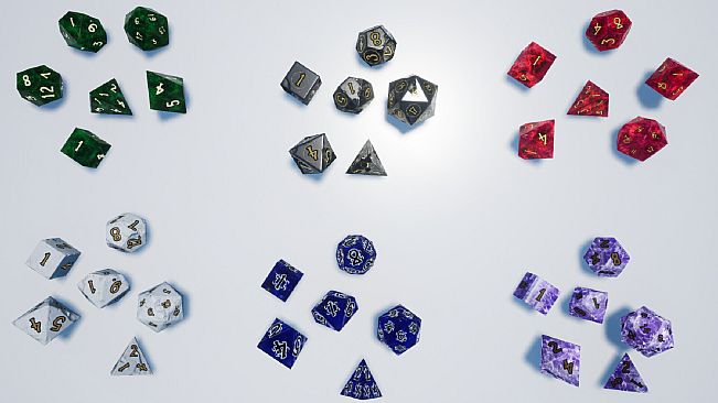 Game Master Engine - Gemstone Dice Pack