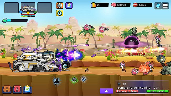 Bomb Vehicle The Idle Clicker - Megoliath Armed Reclamation Vehicle