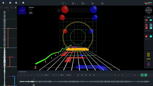 Dance Dash Beatmap Editor