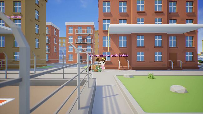 Chibi Girl VS Evil Zombie Dead