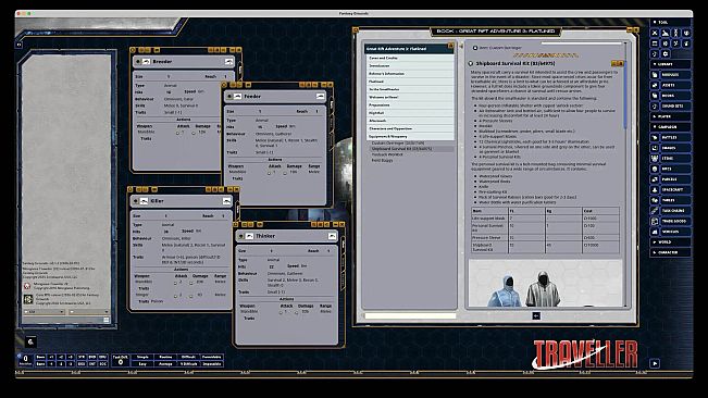 Fantasy Grounds - Traveller Great Rift Adventure 3: Flatlined