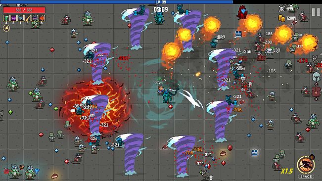 Pixel Survivors : Roguelike