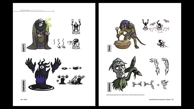 Sword of the Necromancer - Artbook