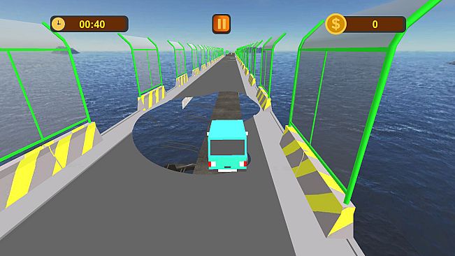 Crossing Damaged Bridge