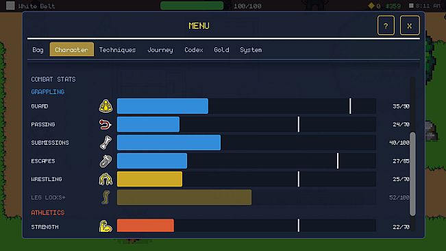 Submission Saga: The Jiu Jitsu RPG