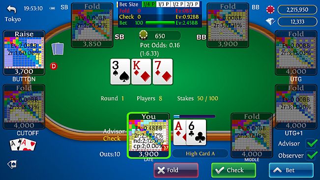 Texas Holdem Poker: Solo King