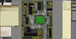 Fantasy Grounds - Pathfinder RPG - Pathfinder Flip-Map - Classic Village Square