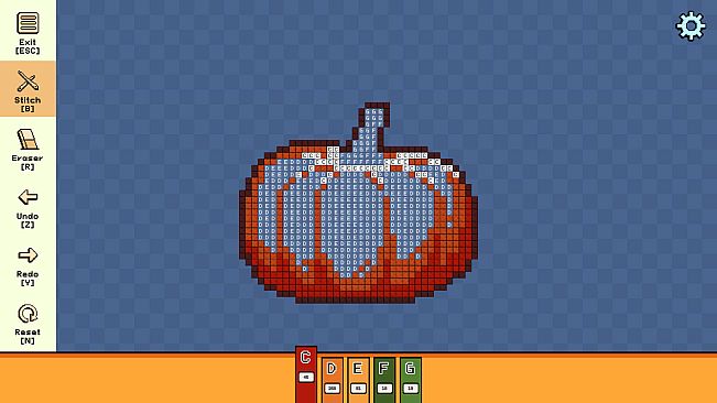 Pixel Cross Stitch - Autumn Miniatures Pack
