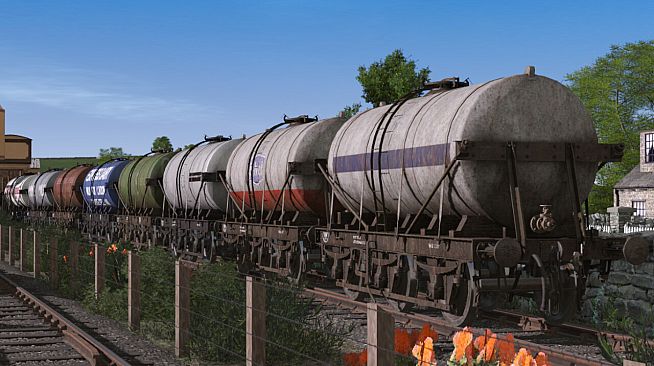 Trainz 2022 DLC - UK 6 Wheel Milk Tanker Pack 1