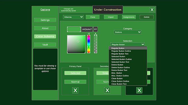 Zenkcraft - Colored Interface