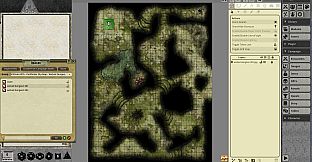 Fantasy Grounds - Pathfinder RPG - Pathfinder Flip-Mat: Wicked Dungeon
