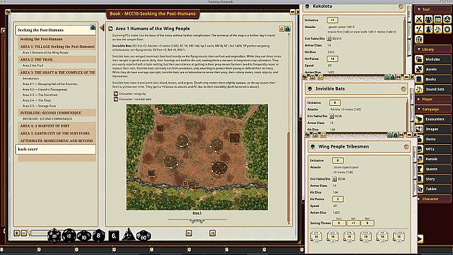 Fantasy Grounds - Mutant Crawl Classics #10: Seeking the Post-Humans