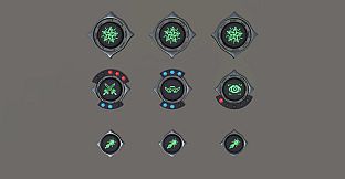 RPG Developer Bakin Glowing Icon Pack