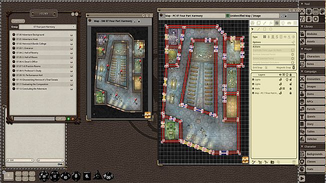 Fantasy Grounds - Tome of Beasts 3 Lairs for 5th Edition