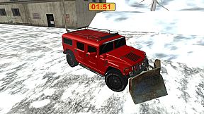 Snow Clearing Driving Simulator