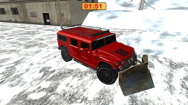 Snow Clearing Driving Simulator