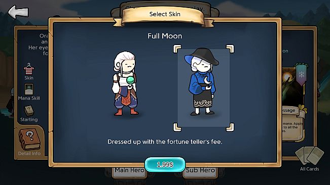 3 Minute Heroes - Full Moon (Oracle Skin)