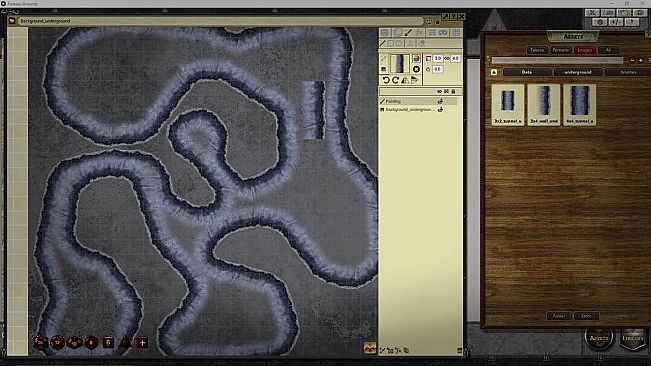 Fantasy Grounds - FG Underground Map Pack