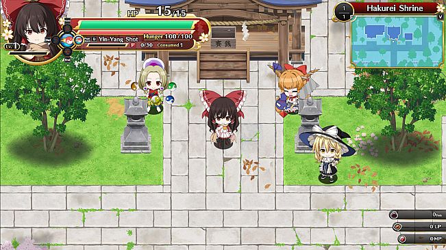 "Reimu Hakurei" Winter Costume (Touhou Genso Wanderer -FORESIGHT-)