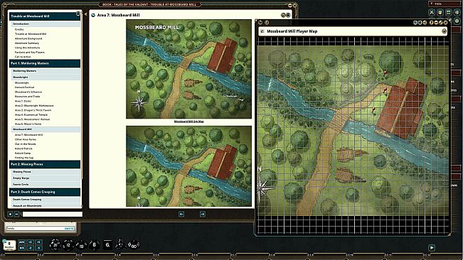Fantasy Grounds - Trouble at Mossbeard Mill