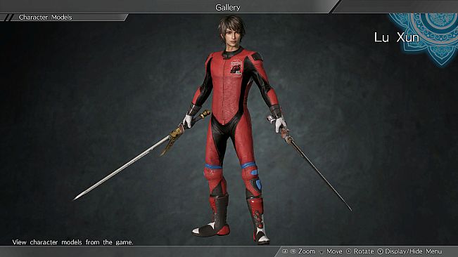 DYNASTY WARRIORS 9: Lu Xun "Racing Suit Costume" / 陸遜「レーシングスーツ風コスチューム」
