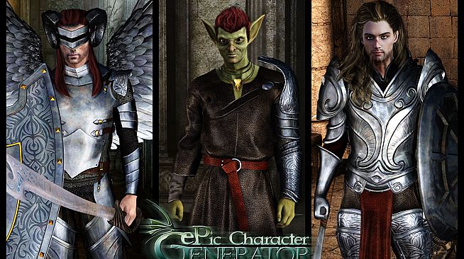 ePic Character Generator - Season #2: Male Warrior