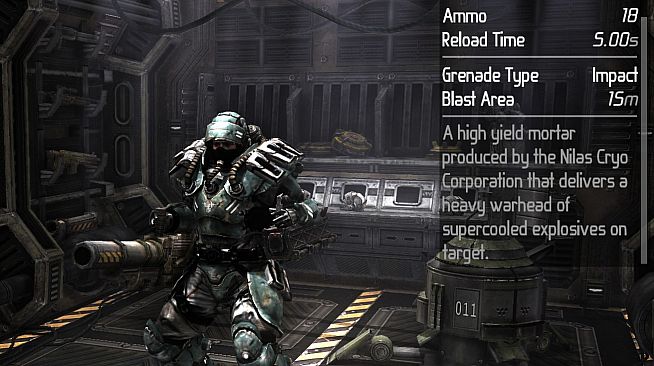 Earth Defense Force Battle Armor Weapon Chest