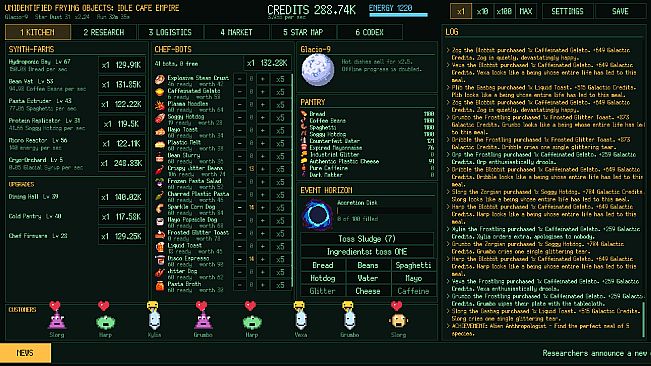 Unidentified Frying Objects: Idle Cafe Empire