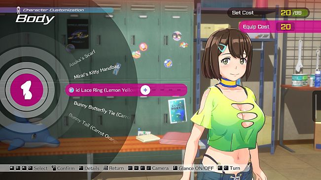 Kandagawa Jet Girls - Maid Bikini (Lemon Yellow)