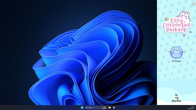 Cozy Cottontail Desktop