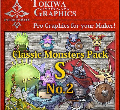 RPG Maker MV - TOKIWA GRAPHICS Classic Monsters Pack S No.2