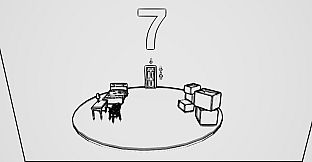 A room you can't exit unless you find the numbers