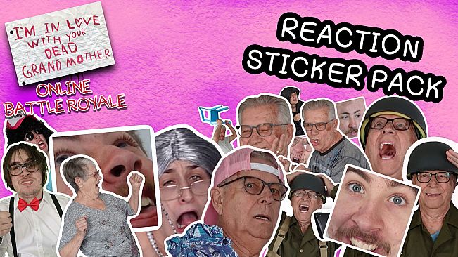 Reaction Sticker Pack - Emotes DLC