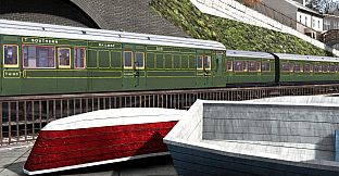 TS Marketplace: Maunsell 59ft Low Window Corridor Coach Pack Southern Olive Green