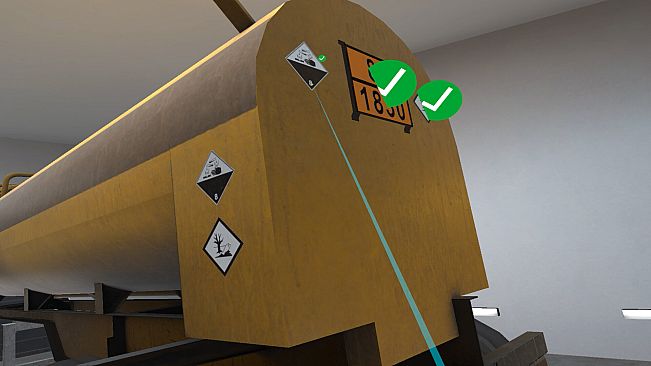 Truck Preparation For Driving VR Training